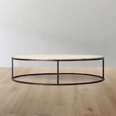 Salvador Stone Round Coffee Table